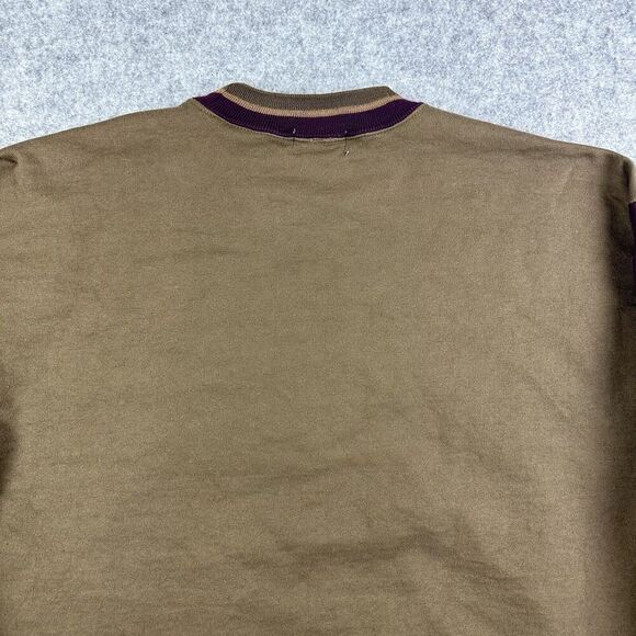 VTG Winona Golf Sweatshirt Mens XL Varsity Elbow Patch Sports Preppy USA Made* - Picture 11 of 13